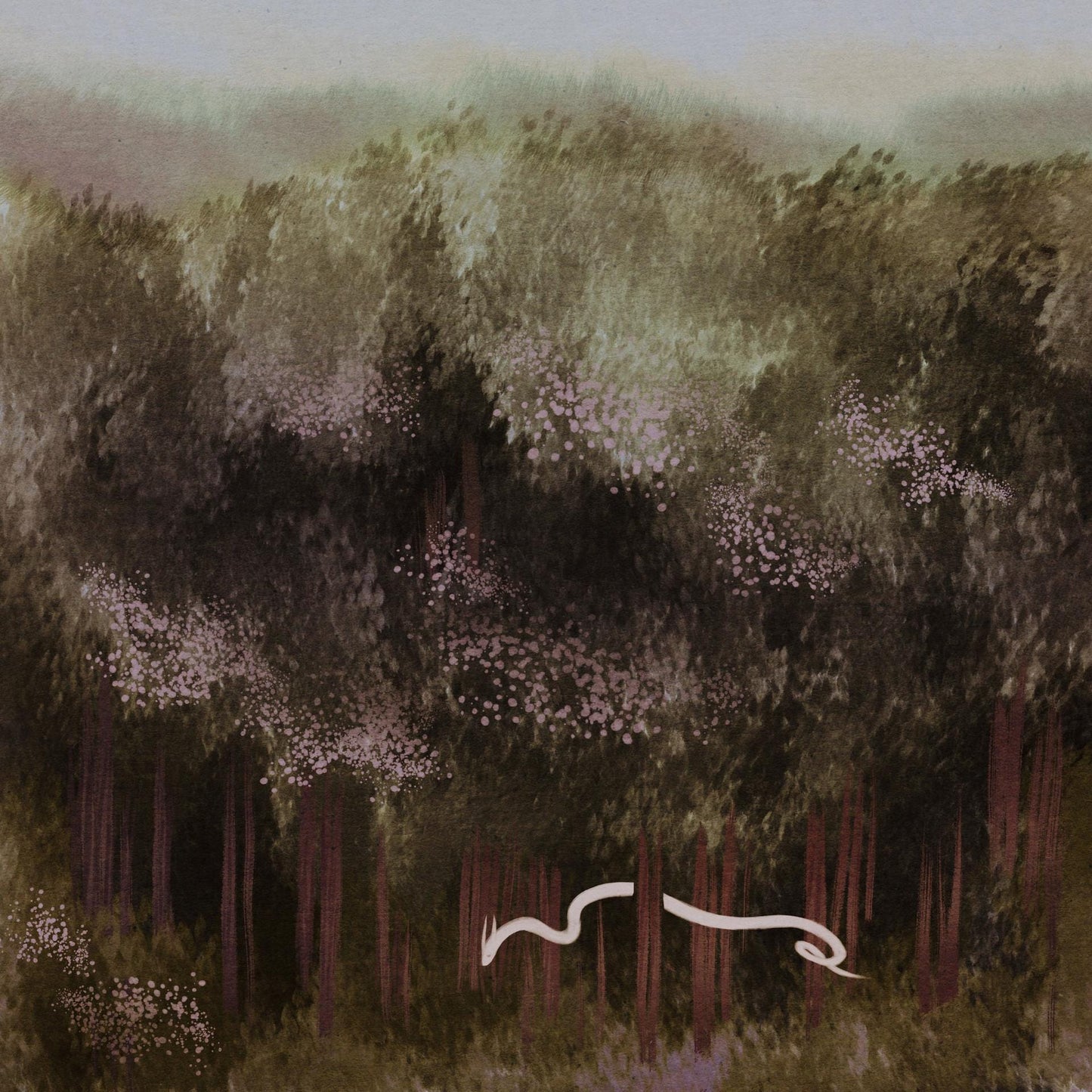 Noodle Dragon Fine Art Print | Archival Digital Painting Art Print