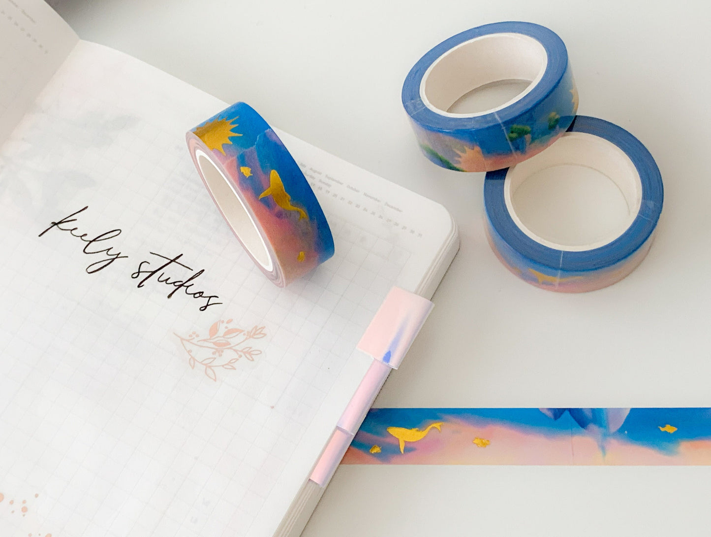 An Ocean of Sky Day Collection Washi Tape