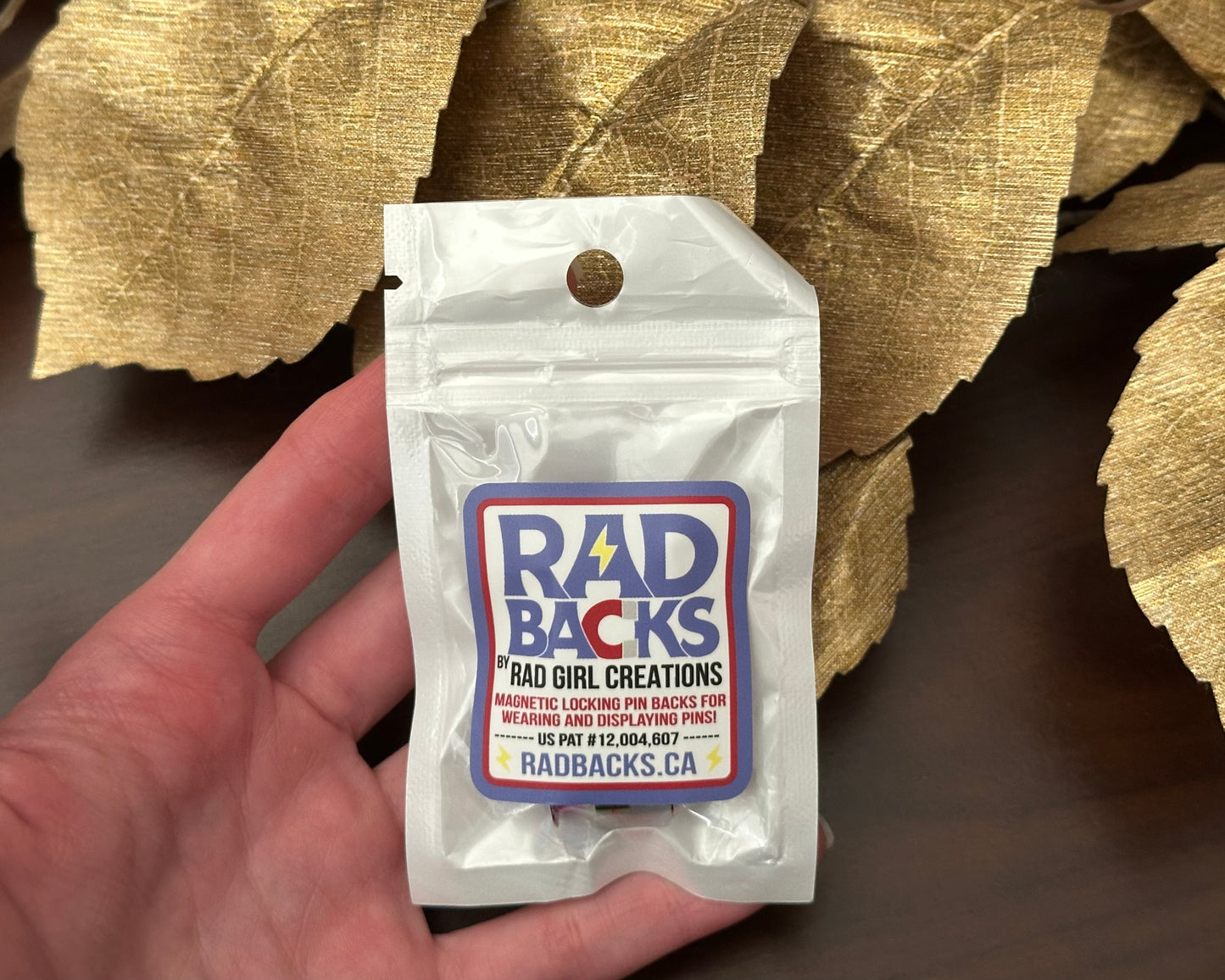 Set of 10 MAGNETIC Locking Enamel Pin Backs