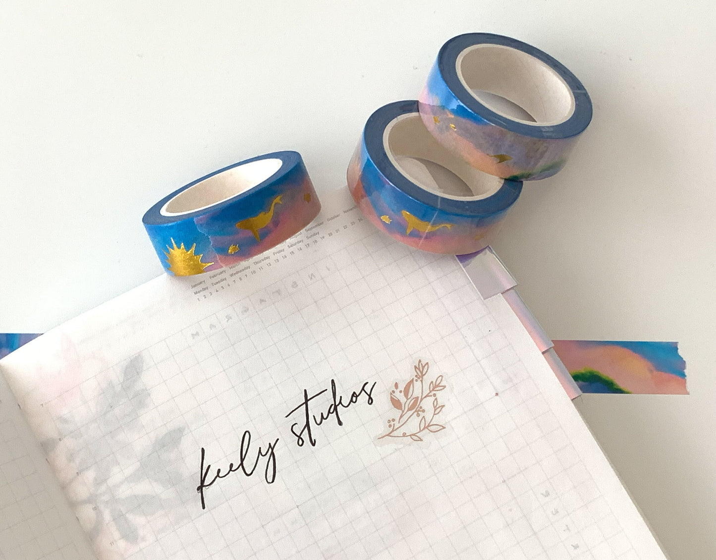 An Ocean of Sky Day Collection Washi Tape