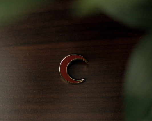 Moon - HARVEST Edition - A Tea Party with Dragons: Midnight Soiree Gold Hard Enamel Pin