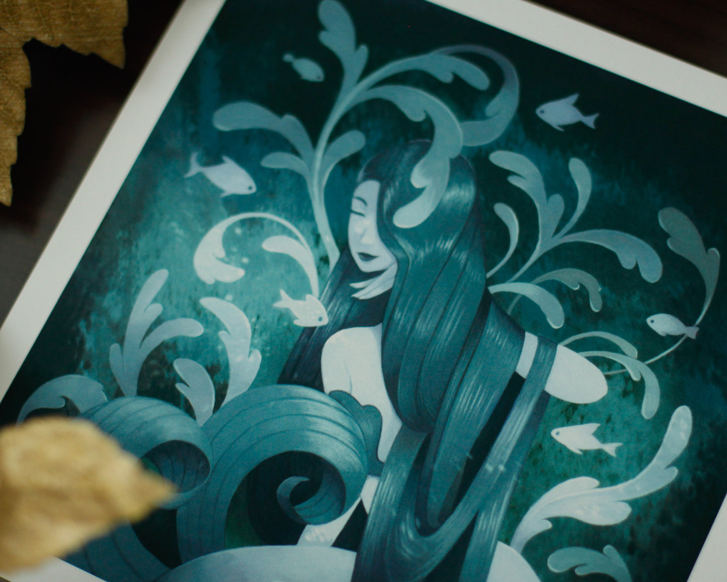 Lady of the Lake Fine Art Print | 8.5x8.5