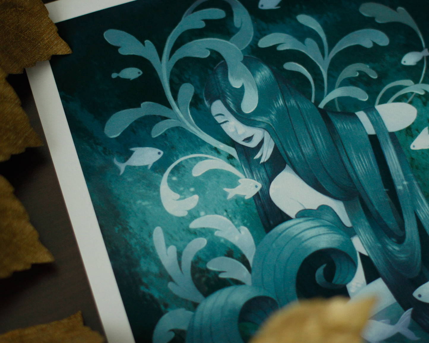 Lady of the Lake Fine Art Print | 8.5x8.5