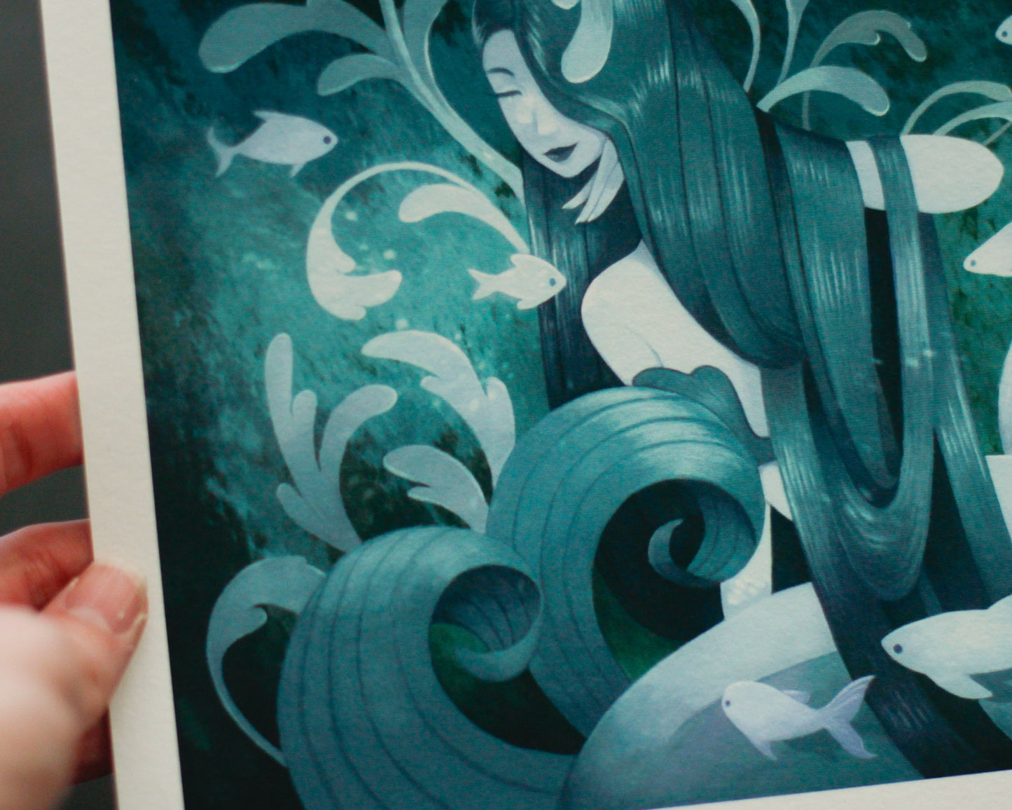 Lady of the Lake Fine Art Print | 8.5x8.5