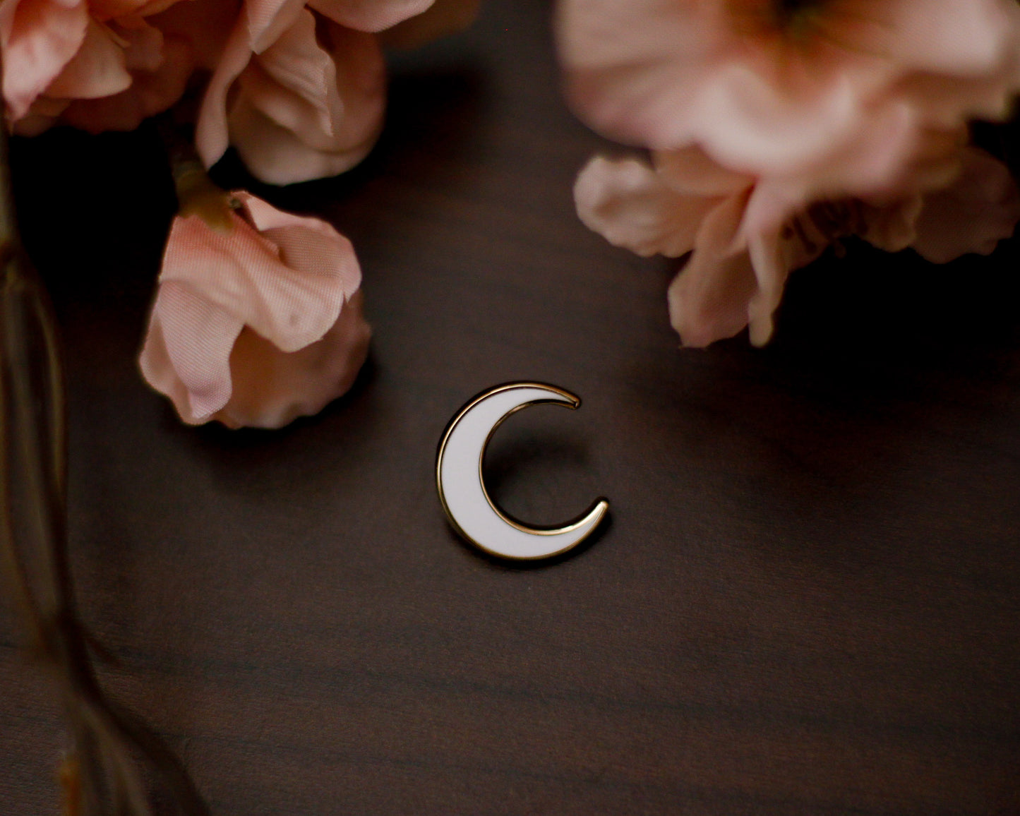 Moon - SUMMER Edition - A Tea Party with Dragons: Midnight Soiree Gold Hard Enamel Pin