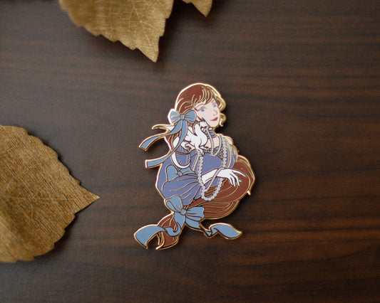 SUMMER Edition - A Tea Party with Dragons: Midnight Soiree "Shoulder Friend" Gold Hard Enamel Pin