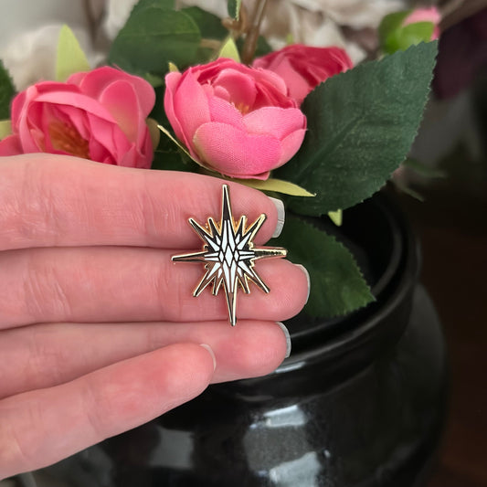 Celestial Garden Gold Hard Enamel Star Mini Pin Set