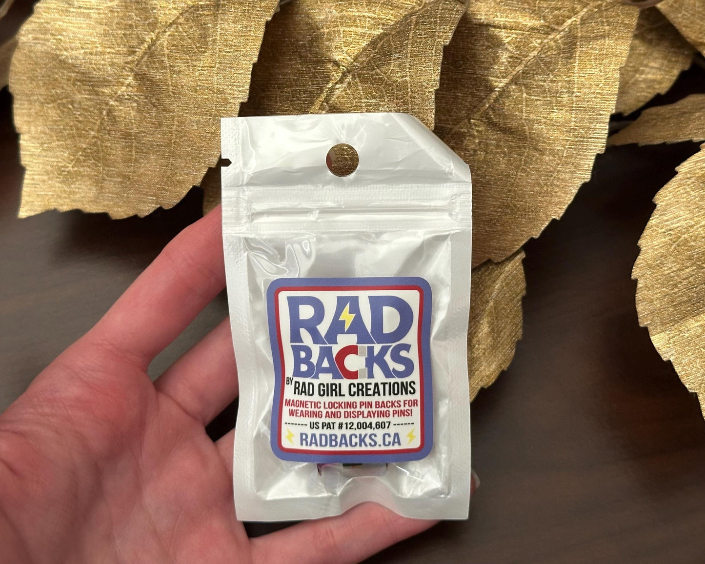 Rad Backs - Set of 10 MAGNETIC Locking Enamel Pin Backs