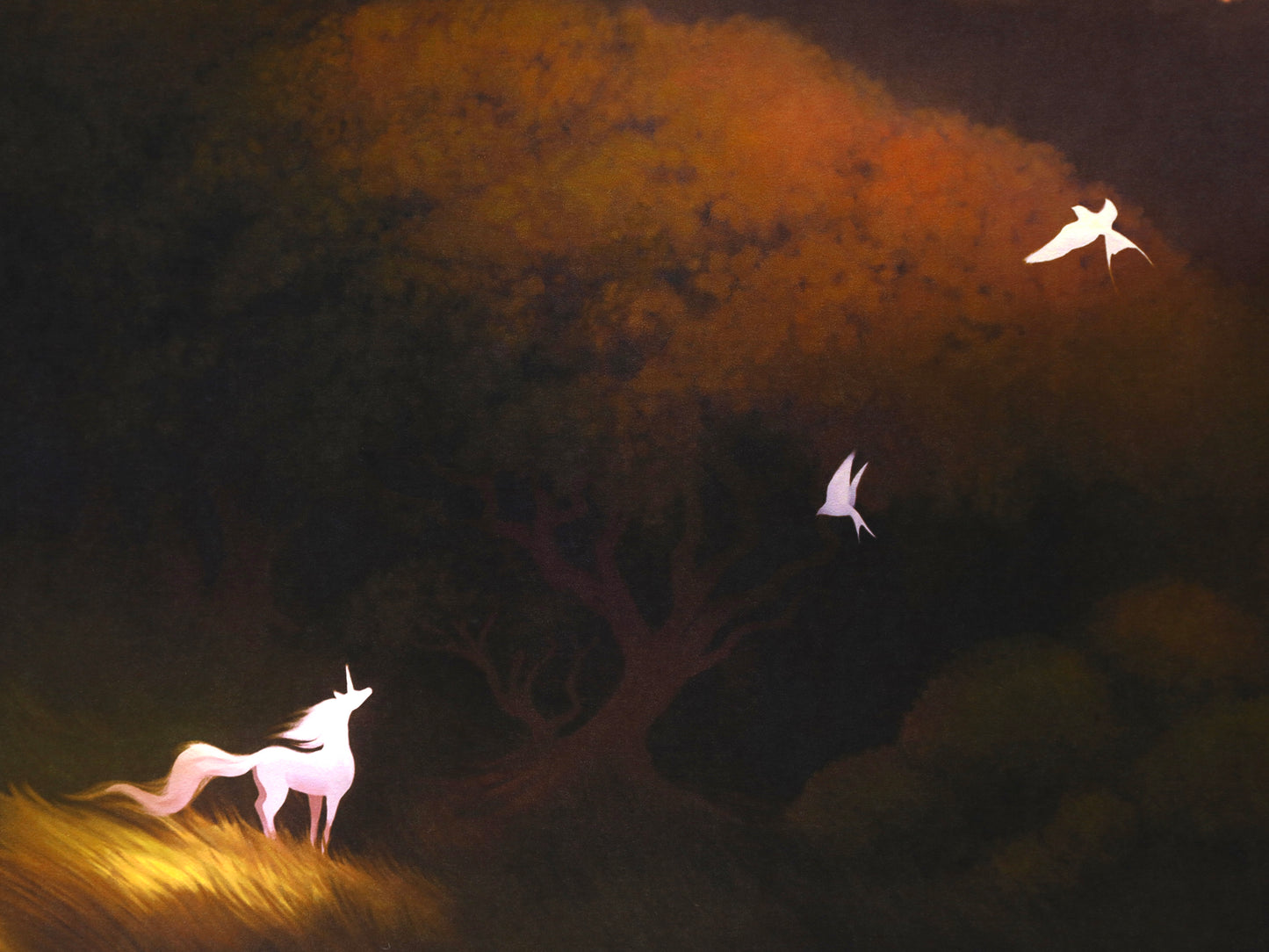 Unicorn Sunset Fine Art Print