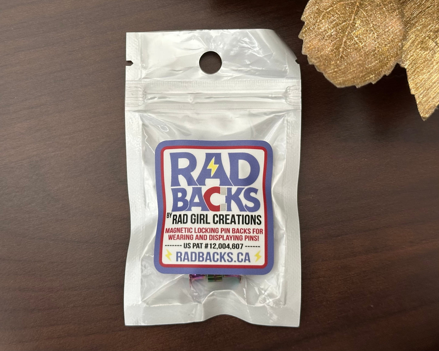 Set of 10 MAGNETIC Locking Enamel Pin Backs