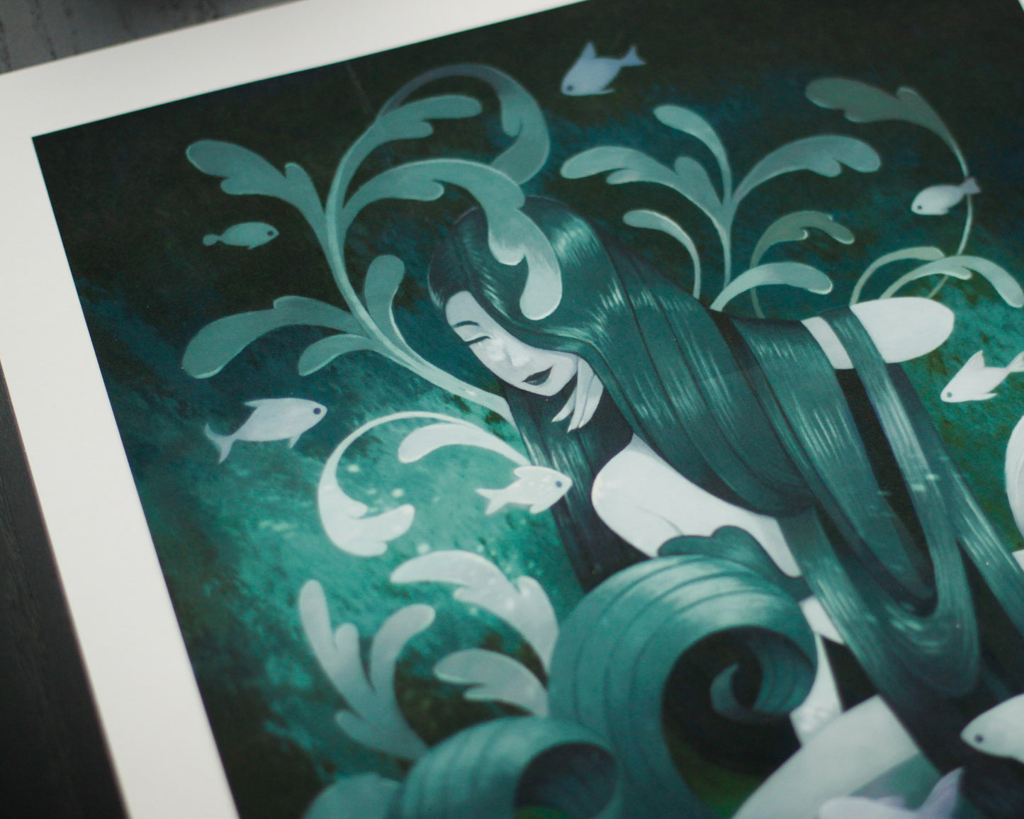 Lady of the Lake Fine Art Print | Archival Fantasy Art Print