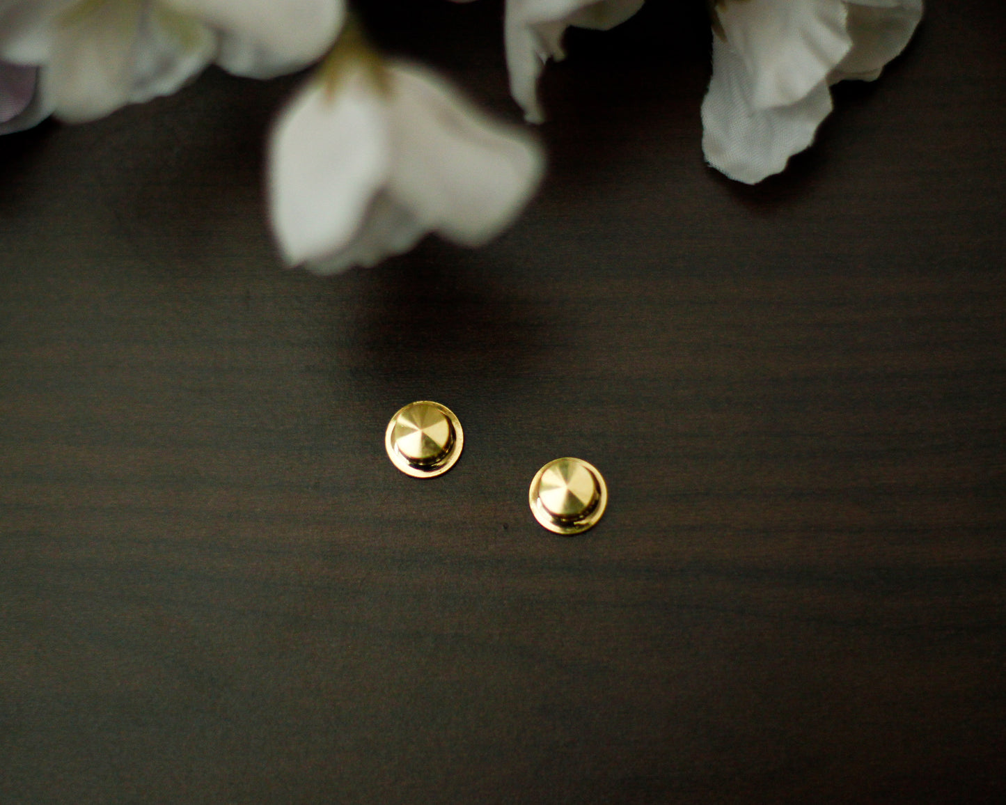 Set of 2 Gold Locking Enamel Pin Backs