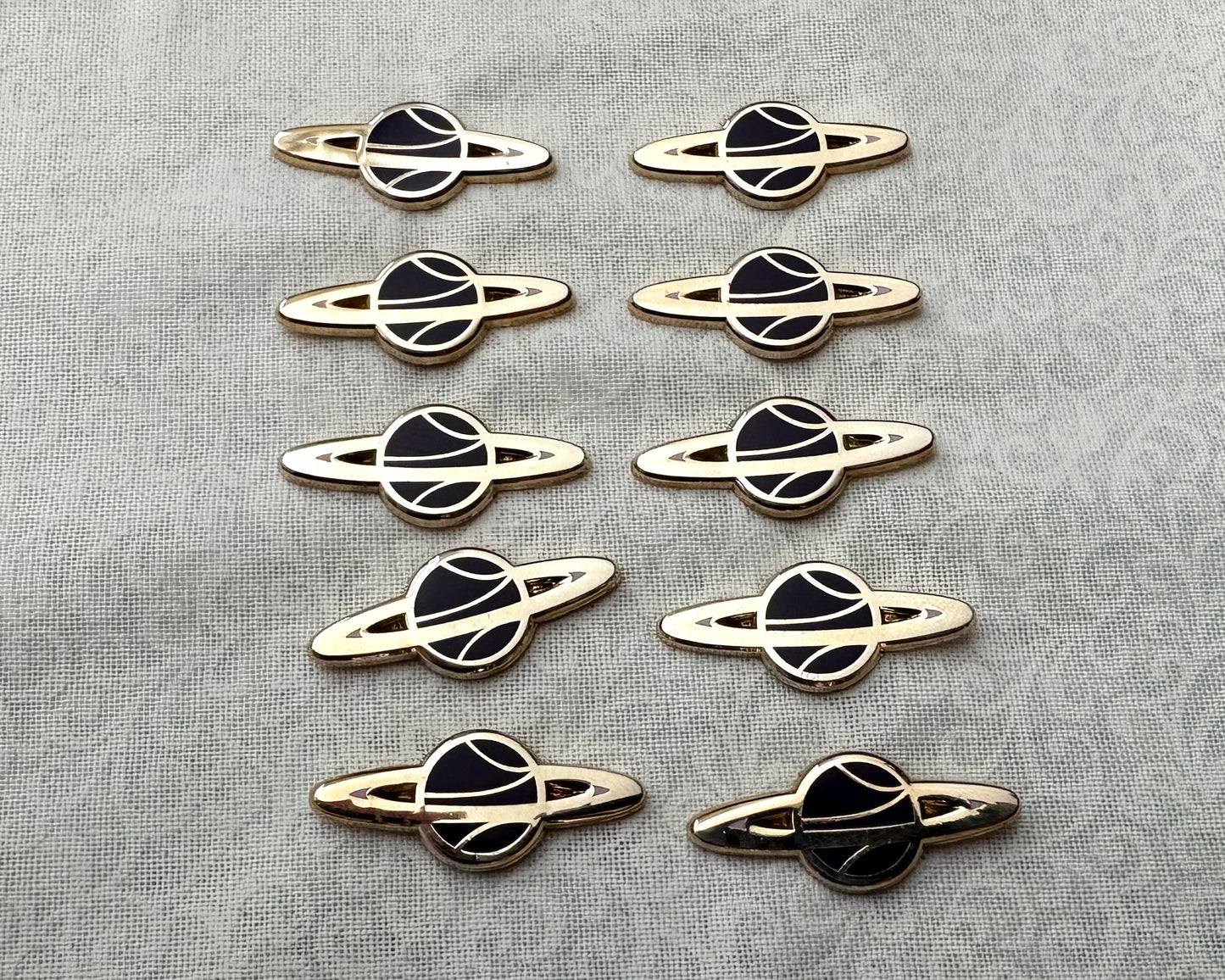 OOPSIE Set | Gold Celestial Garden Planet Mini Pin Set