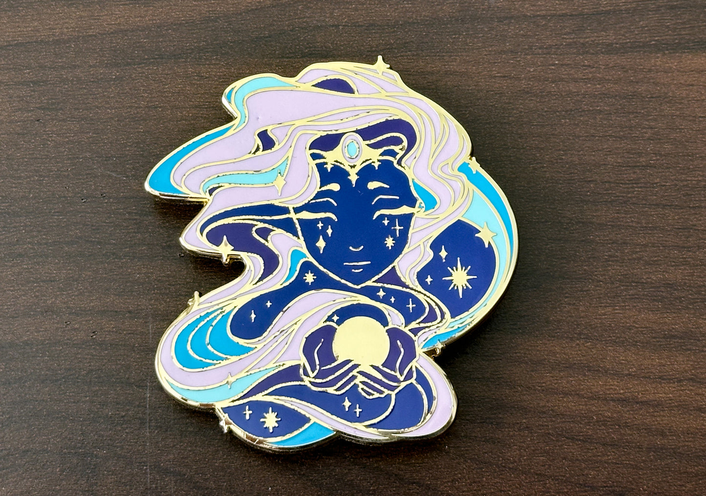 DEFECTIVE Pin | Gold Hard Enamel Pin with Manufacturing Defects