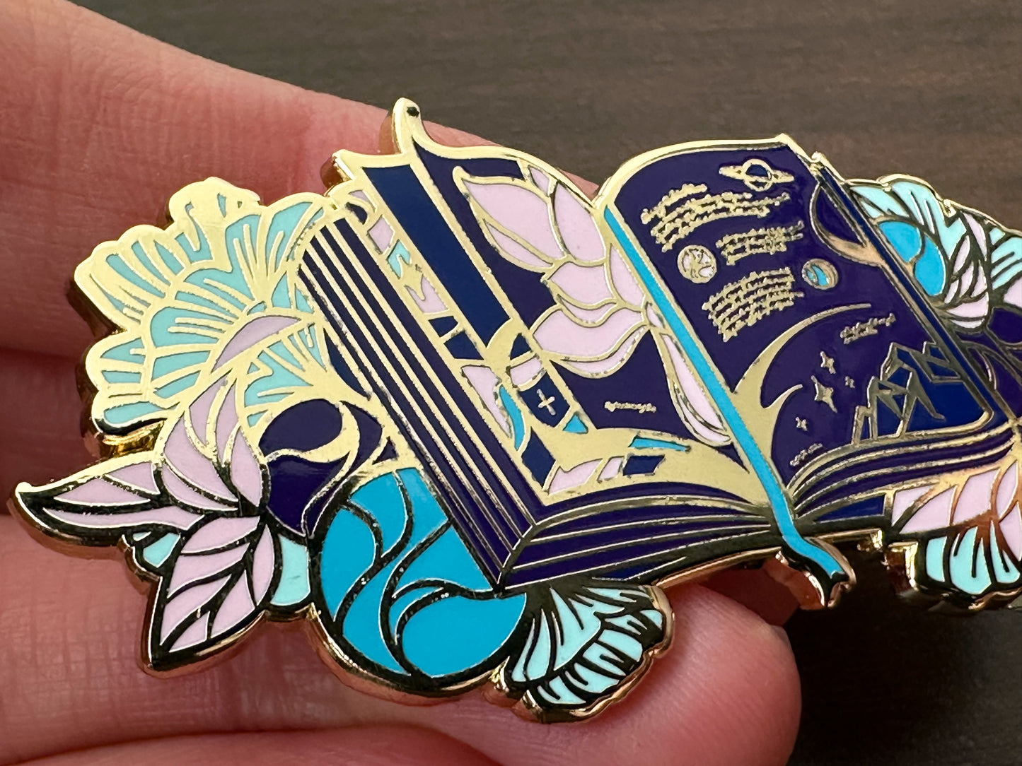 DEFECTIVE Pin | Gold Hard Enamel Pin with Manufacturing Defects