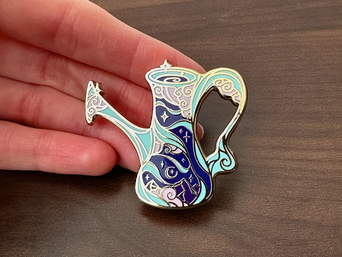 DEFECTIVE Pin | Gold Hard Enamel Pin with Manufacturing Defects