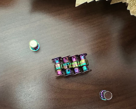 Set of 10 MAGNETIC Locking Enamel Pin Backs