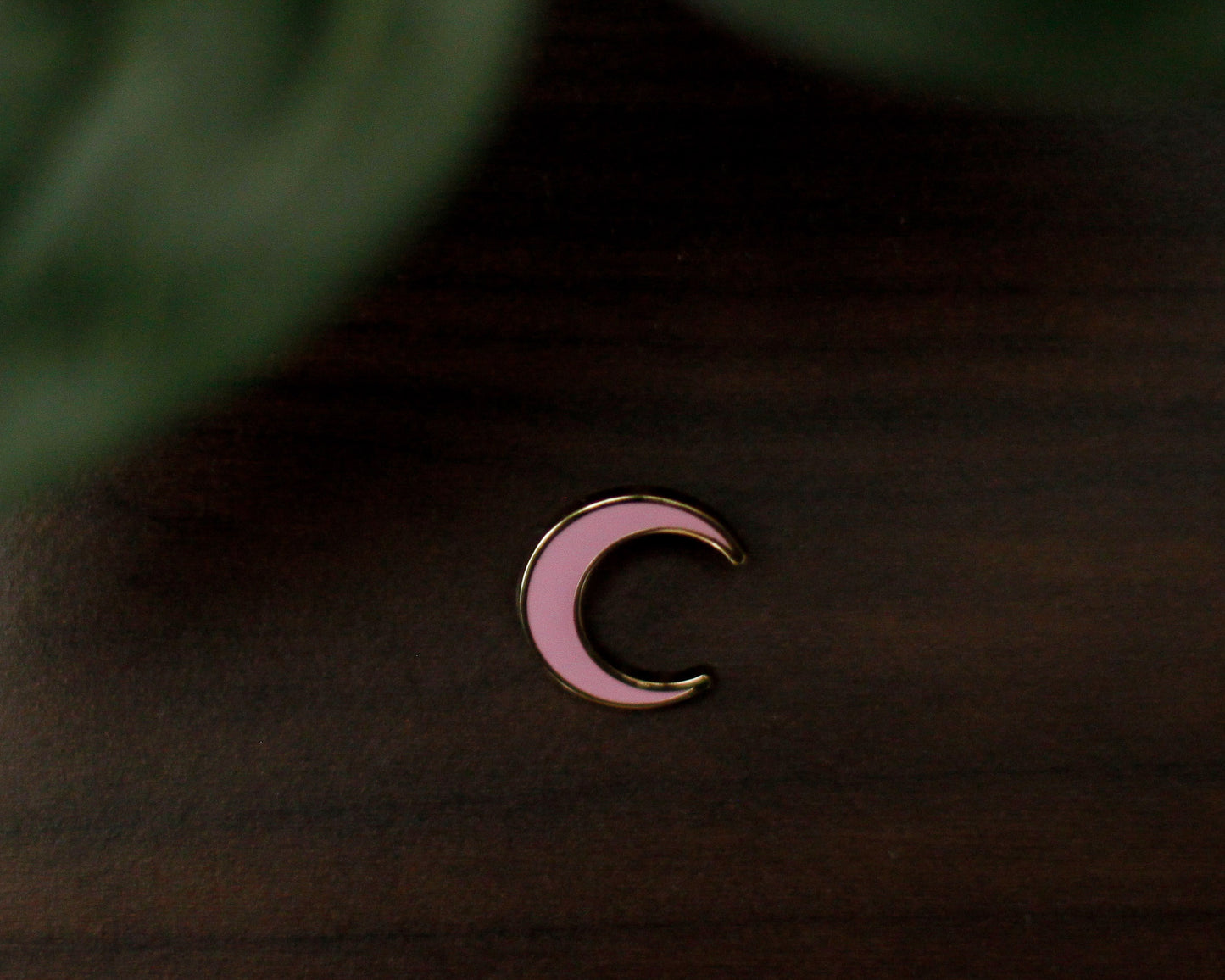 Moon - BLOOM Edition - A Tea Party with Dragons: Midnight Soiree  Gold Hard Enamel Pin