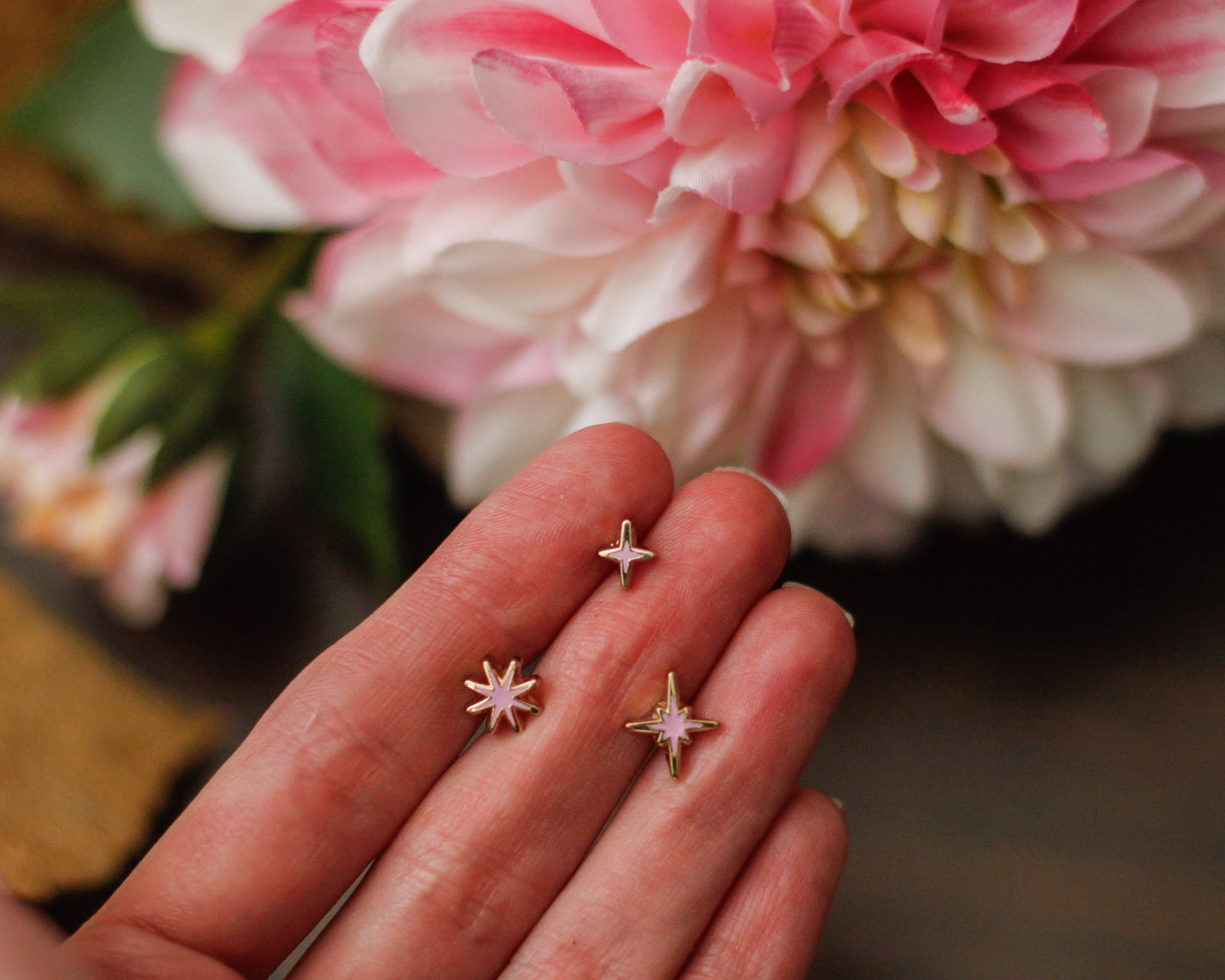 Sparkles Mini Pin Set - BLOOM Edition - A Tea Party with Dragons: Midnight Soiree  Gold Hard Enamel Pins