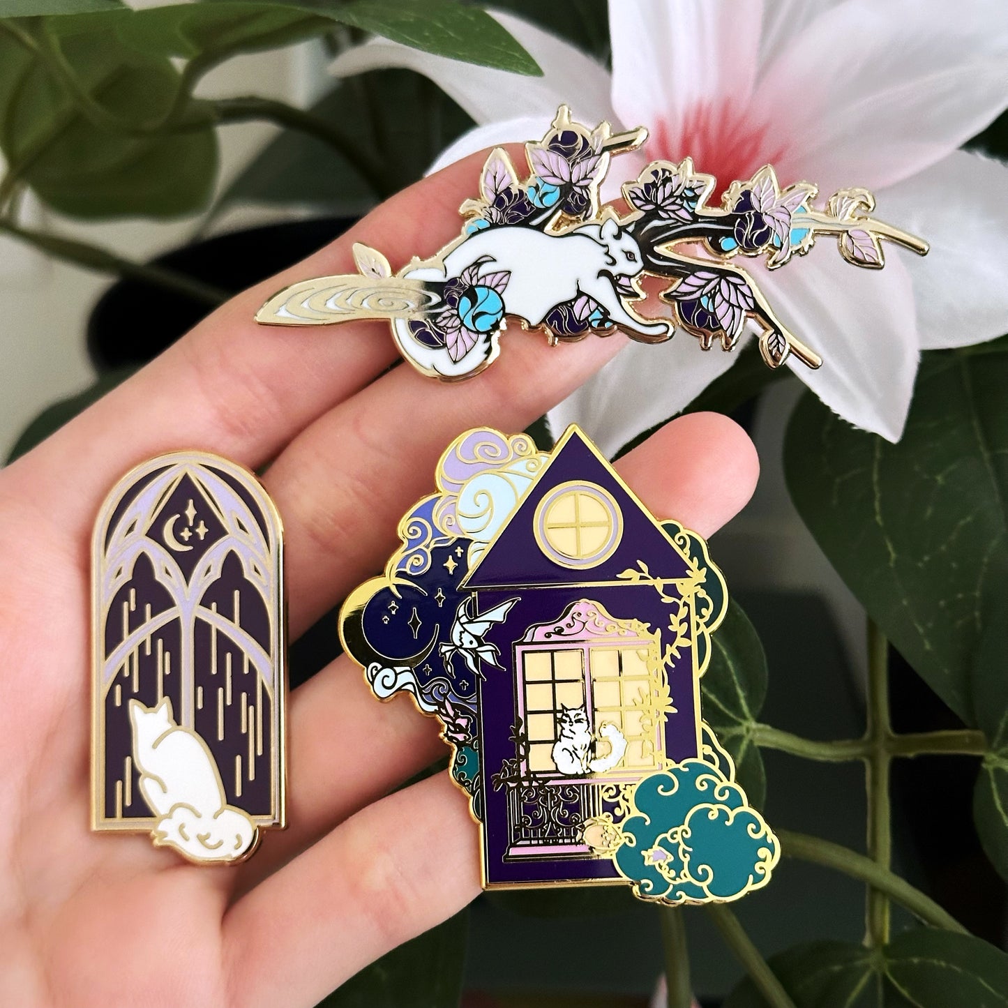 Cat Lovers SECONDS BUNDLE | Gold Hard Enamel Pins