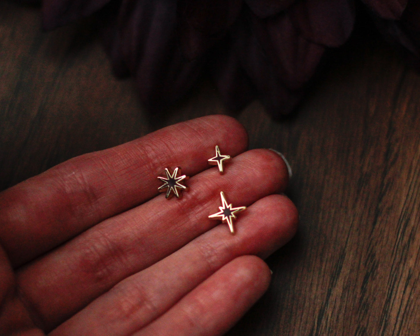 Sparkles Mini Pin Set - FESTIVE Edition - A Tea Party with Dragons: Midnight Soiree  Gold Hard Enamel Pins