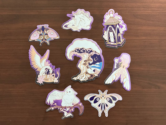 Enchanted Forest Die Cut Sticker Set