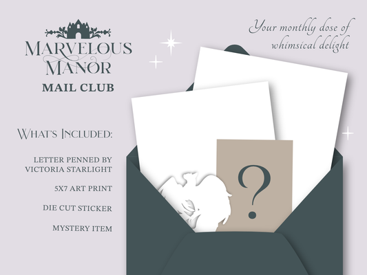 Marvelous Manor Mail Club - July 2026