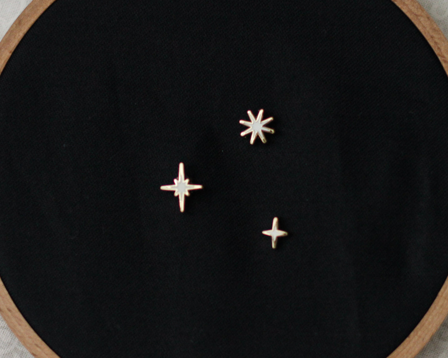 Sparkles Mini Pin Set - SUMMER Edition - A Tea Party with Dragons: Midnight Soiree  Gold Hard Enamel Pins