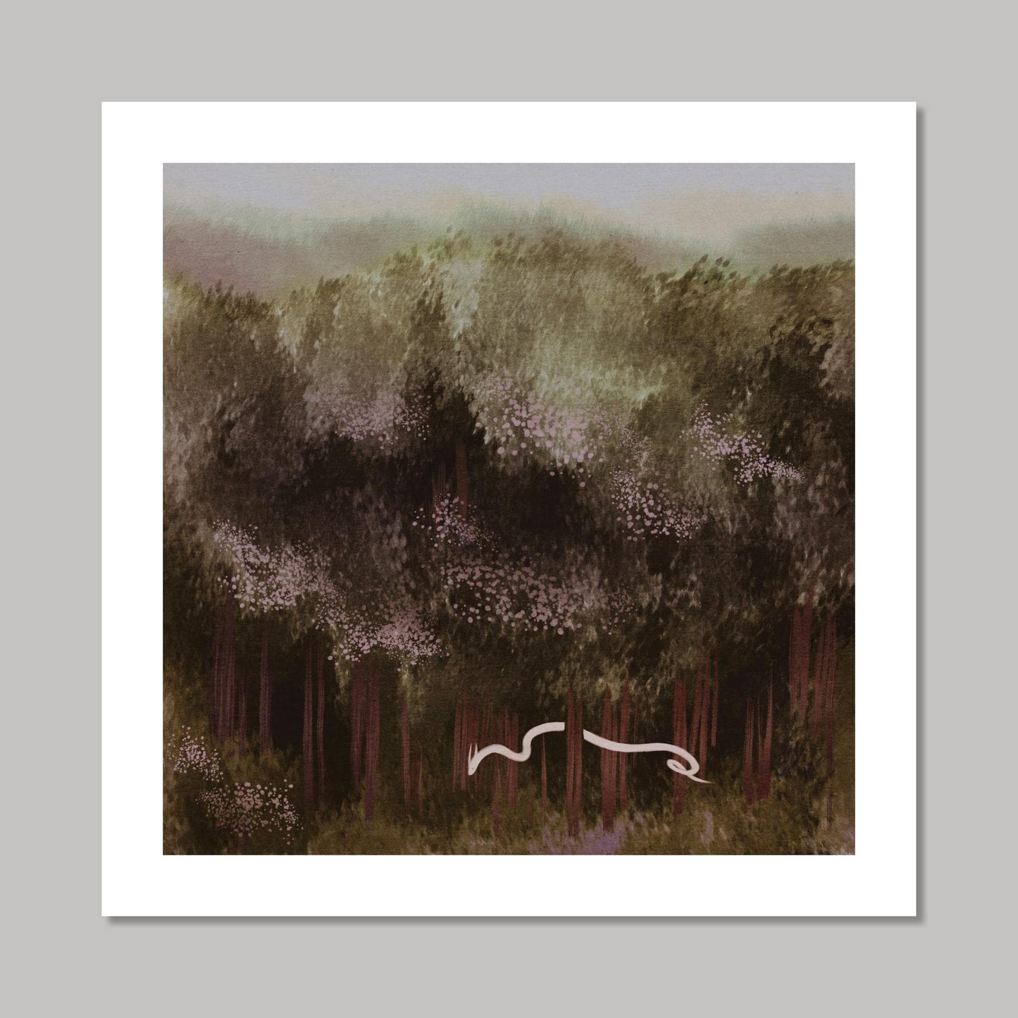 Noodle Dragon Fine Art Print | Archival Digital Painting Art Print
