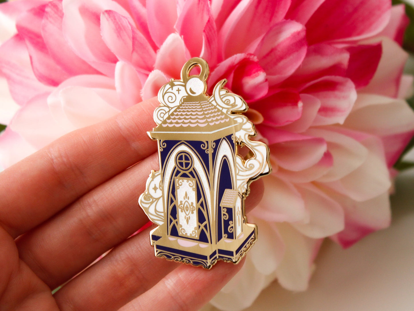 BUNDLE DEAL | Gold Enchanted Forest Hard Enamel Pin Collection - Magical Fantasy Theme Lapel Pins - Enamel Pins - Keely Studios