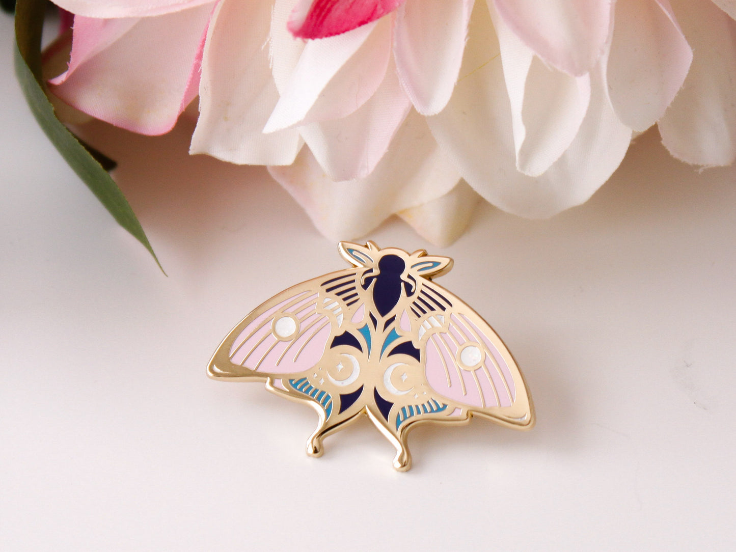 BUNDLE DEAL | Gold Enchanted Forest Hard Enamel Pin Collection - Magical Fantasy Theme Lapel Pins - Enamel Pins - Keely Studios