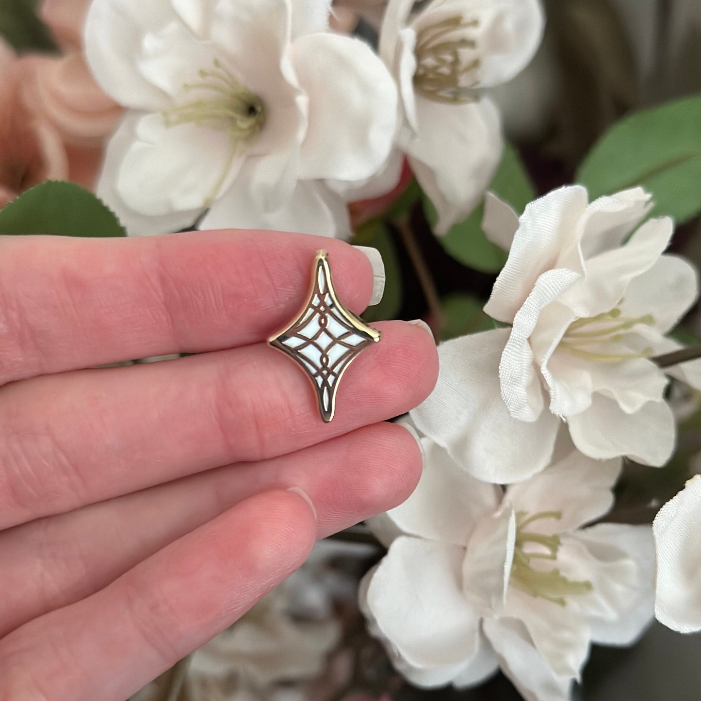 Celestial Garden Gold Hard Enamel Star Mini Pin Set - Magical Fantasy Theme Lapel Pin - Mini Enamel Pin Set - Keely Studios