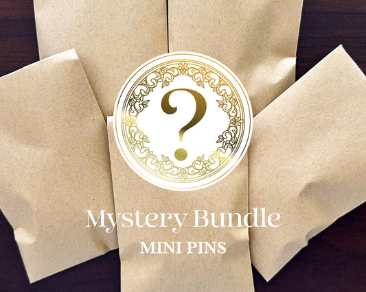 Mystery Bundle - Mini Pins - 5 Mini Pins per Bag - Keely Studios