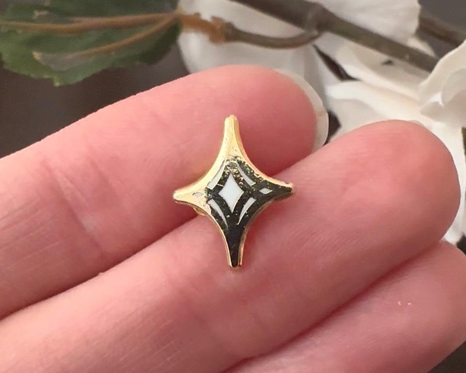OOPSIE Set | Gold Celestial Garden Stars Mini Pin Set - Hard Enamel Pins - Galaxy Enamel Pin Set