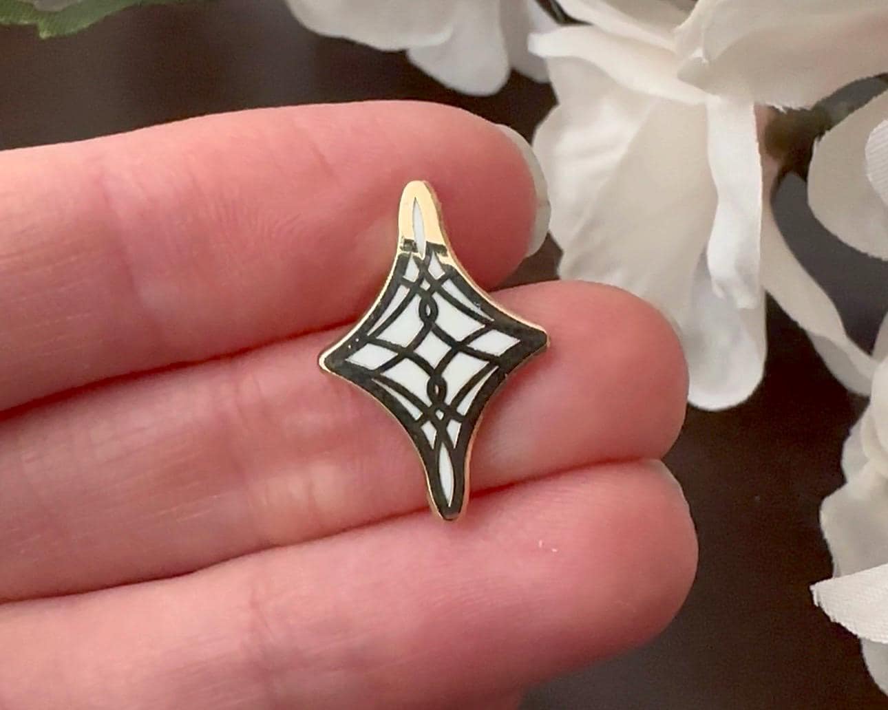 OOPSIE Set | Gold Celestial Garden Stars Mini Pin Set - Hard Enamel Pins - Galaxy Enamel Pin Set